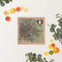 Journey Through Time: Vintage Cityscape Framed Poster | Lutetia Parisiorum Vulgo Paris | Framed poster